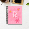 Agenda Personalizada MONTAÑA 2 2026 ESPIRAL - Flores 2 2026 ESPIRAL