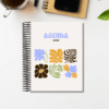 Agenda Personalizada MONTAÑA 2 2026 ESPIRAL - Flores 2026 ESPIRAL