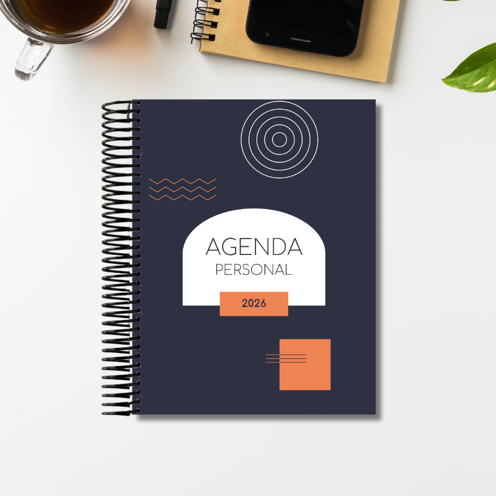 Agendas Personalizada personal 2026 ESPIRAL